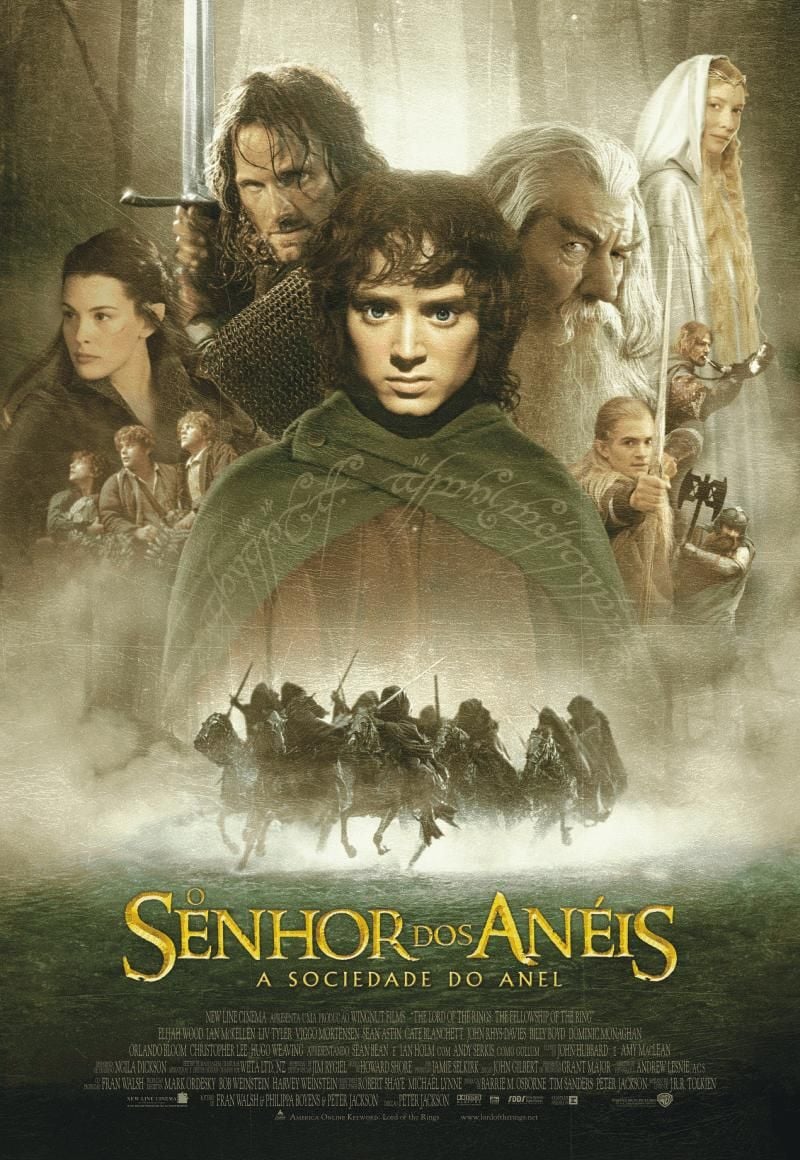 Poster de O Senhor dos Anéis: A Sociedade do Anel
